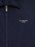 Drôle De Monsieur logo-print zip-up jacket